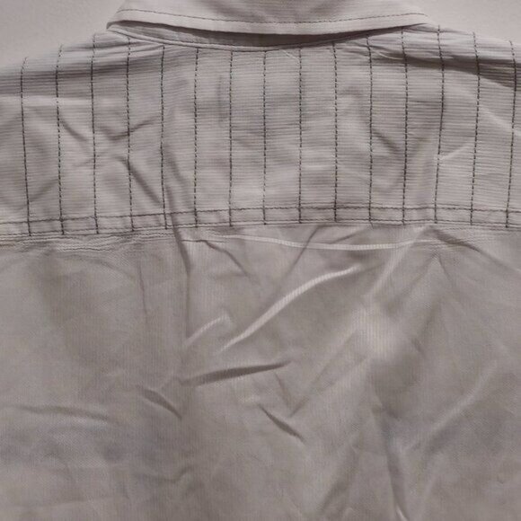 Rock & Republic  XL Women's Long Sleeve, Casual Buttoned Shirt - White and Black - Picture 14 of 15